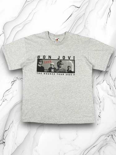 Bon Jovi × Tour Tee × Vintage Vintage 00s Bon Jov… - image 1