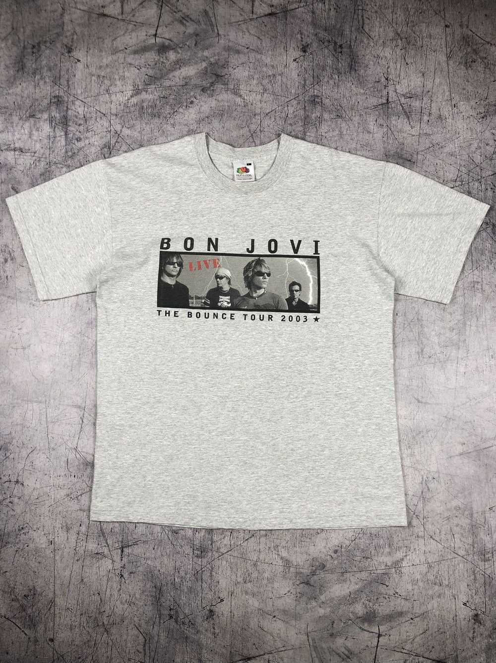 Bon Jovi × Tour Tee × Vintage Vintage 00s Bon Jov… - image 2