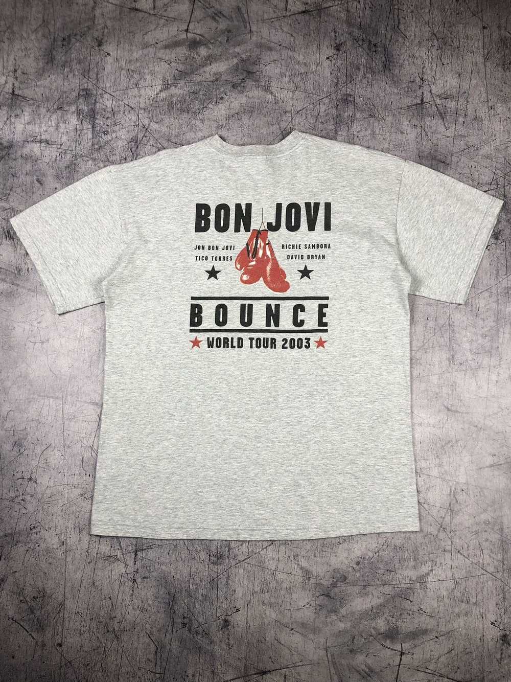 Bon Jovi × Tour Tee × Vintage Vintage 00s Bon Jov… - image 3