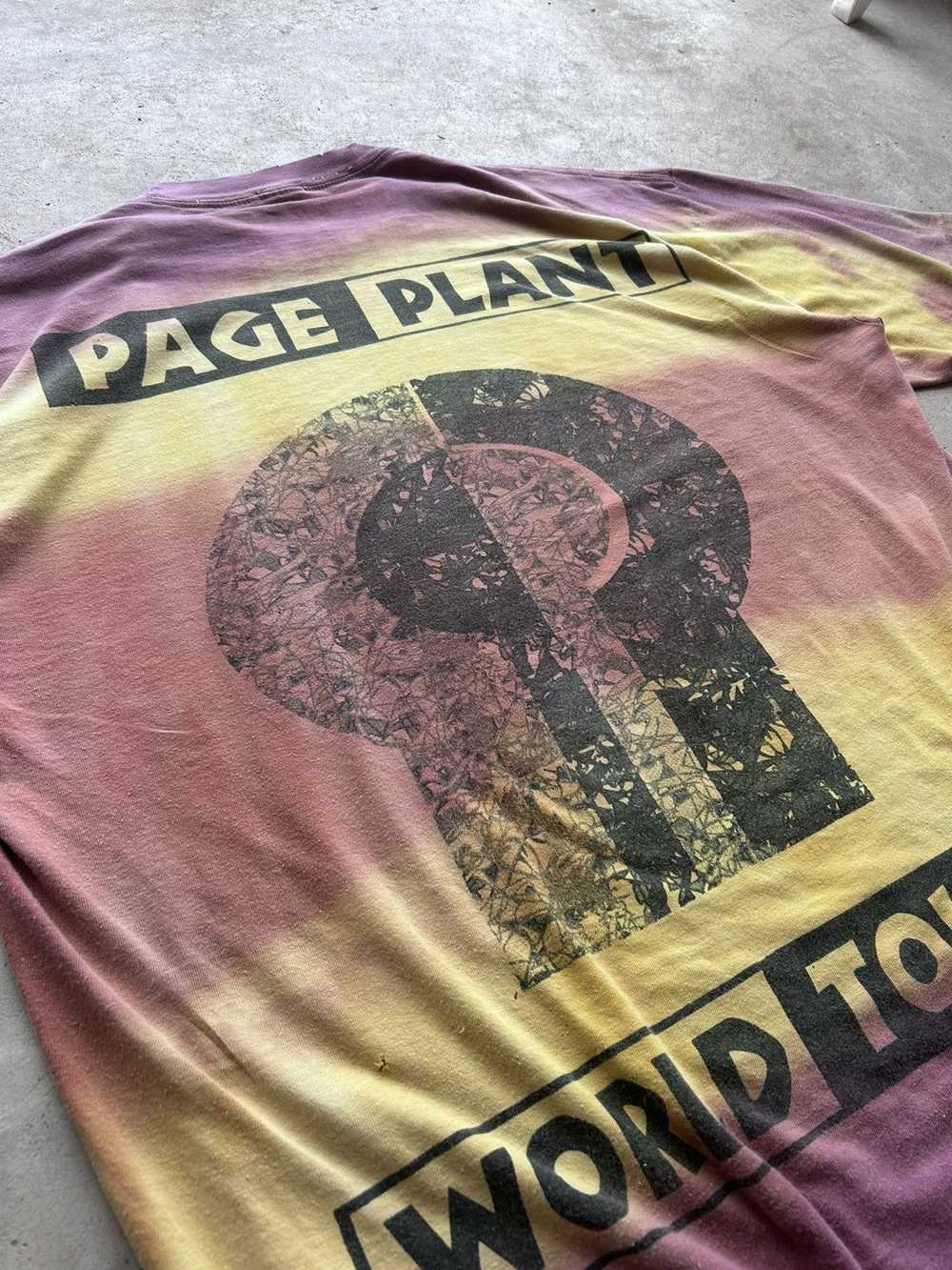 Band Tees × Rare × Vintage RARE 1995 Page Plant T… - image 2