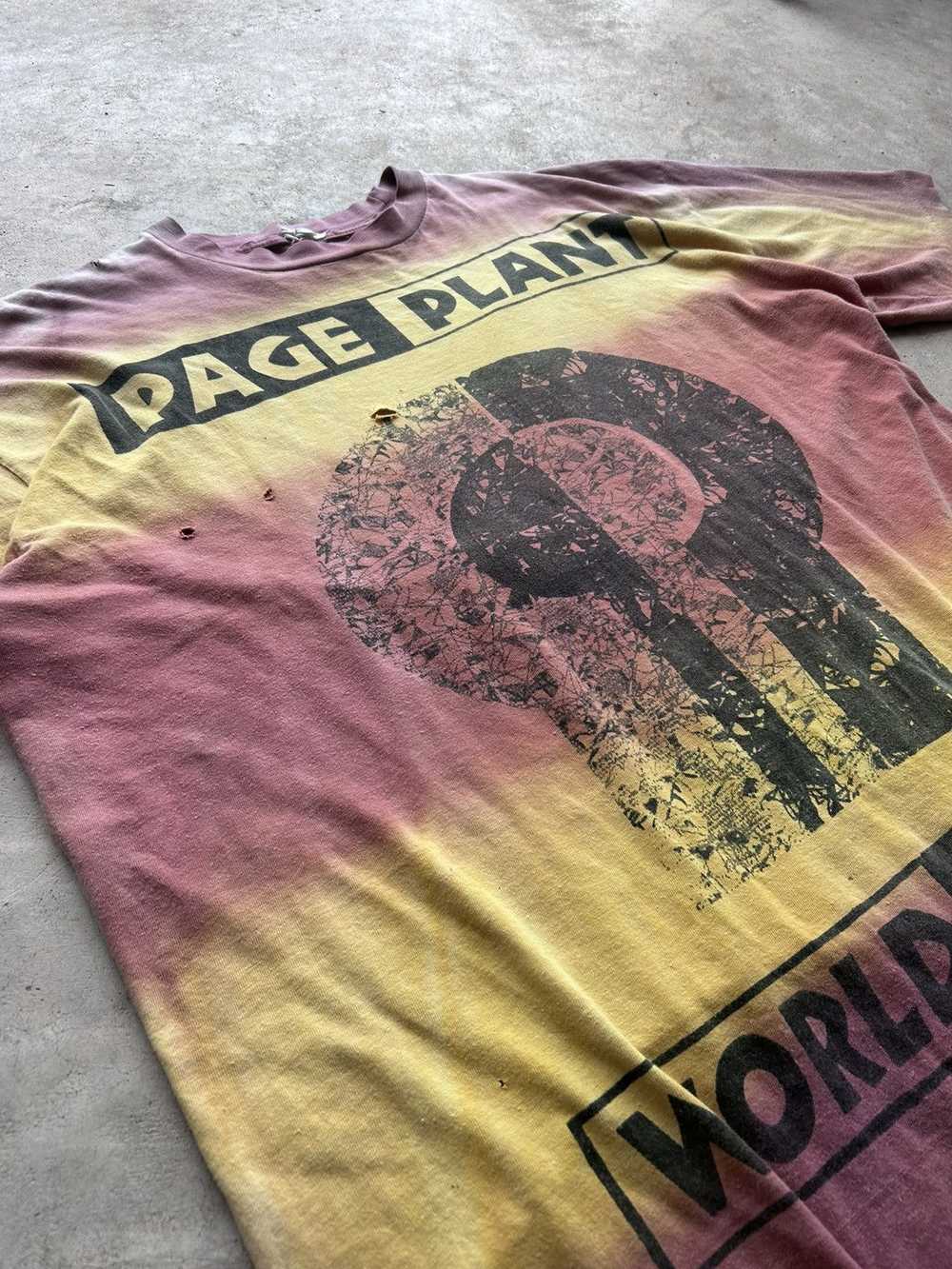 Band Tees × Rare × Vintage RARE 1995 Page Plant T… - image 5