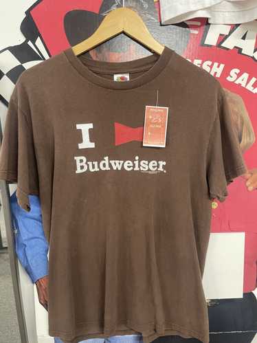 Vintage I love Budweiser