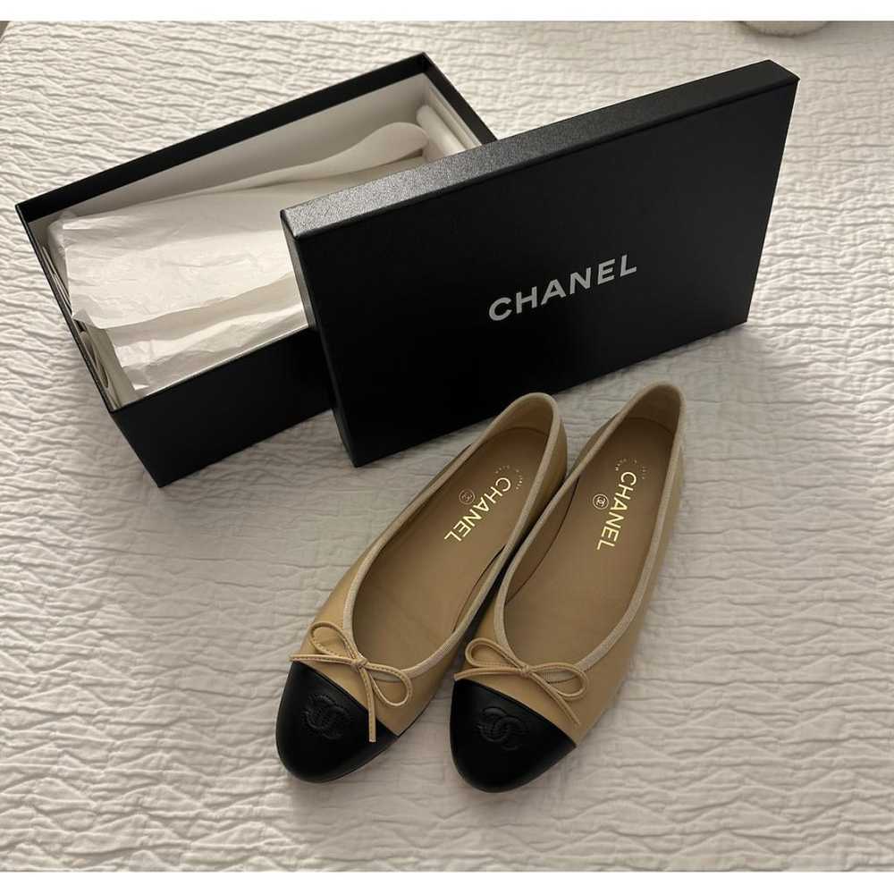 Chanel Leather ballet flats - image 2