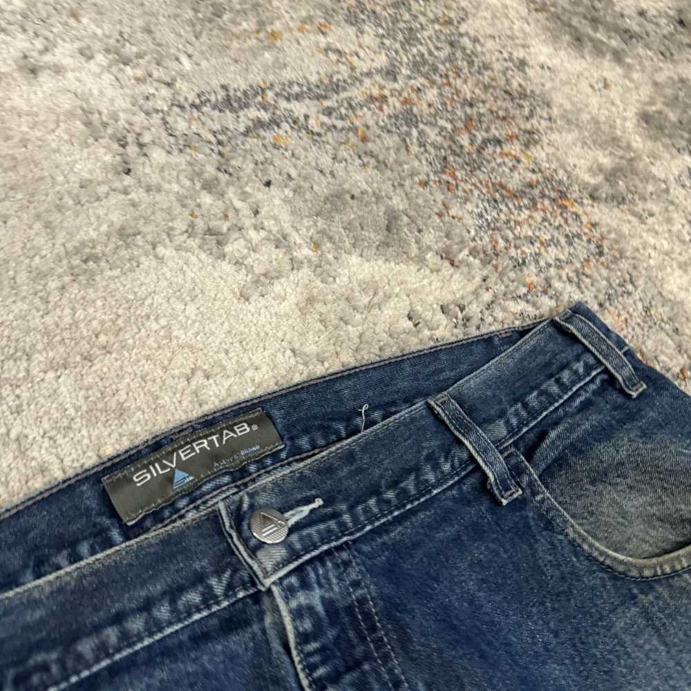 Jnco × Levi's × Vintage Vintage y2k Levi’s silver… - image 4