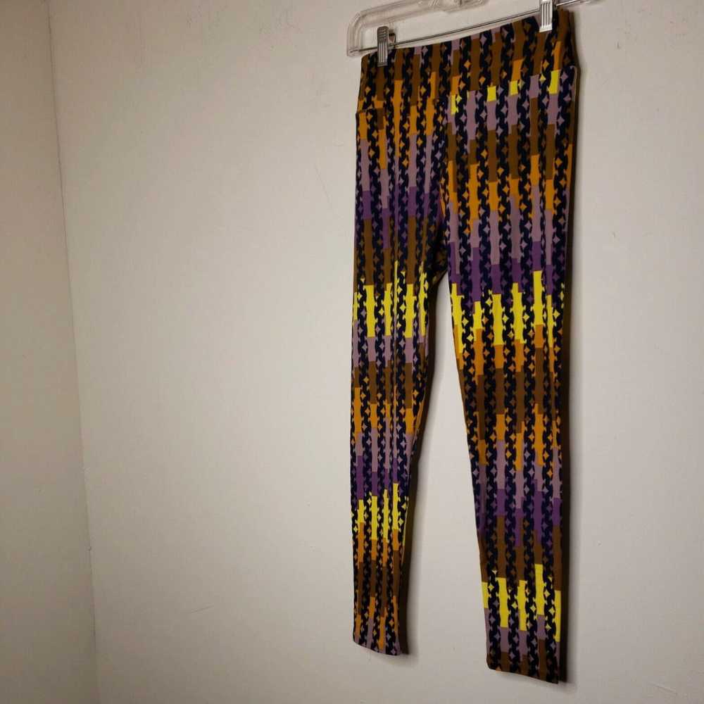 Vintage LuLaRoe Women's Leggings One Size Purple … - image 3