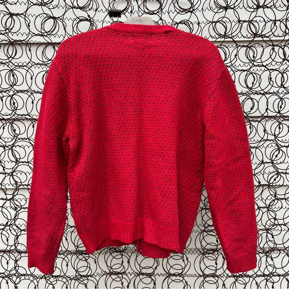 Woolrich Woolen Mills Woolrich Woman red green kn… - image 5