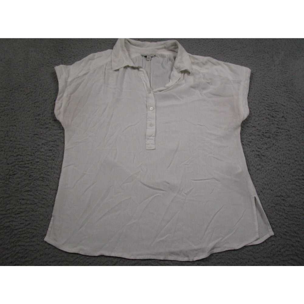 Lucky Brand Lucky Brand Top Womens Medium White S… - image 1