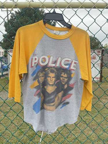 Band Tees × Rock T Shirt × Vintage The Police 1983