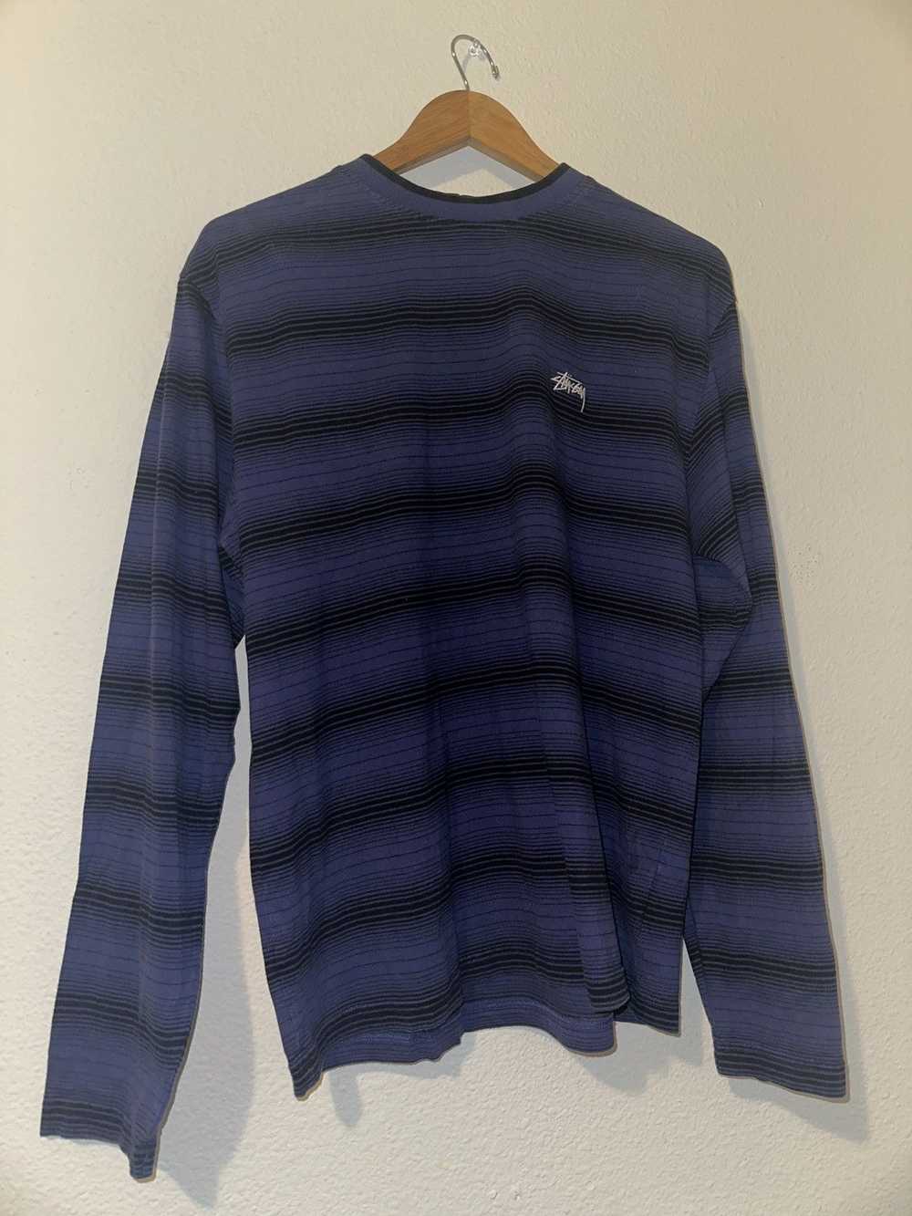 Stussy Vintage Stussy striped shirt - image 1