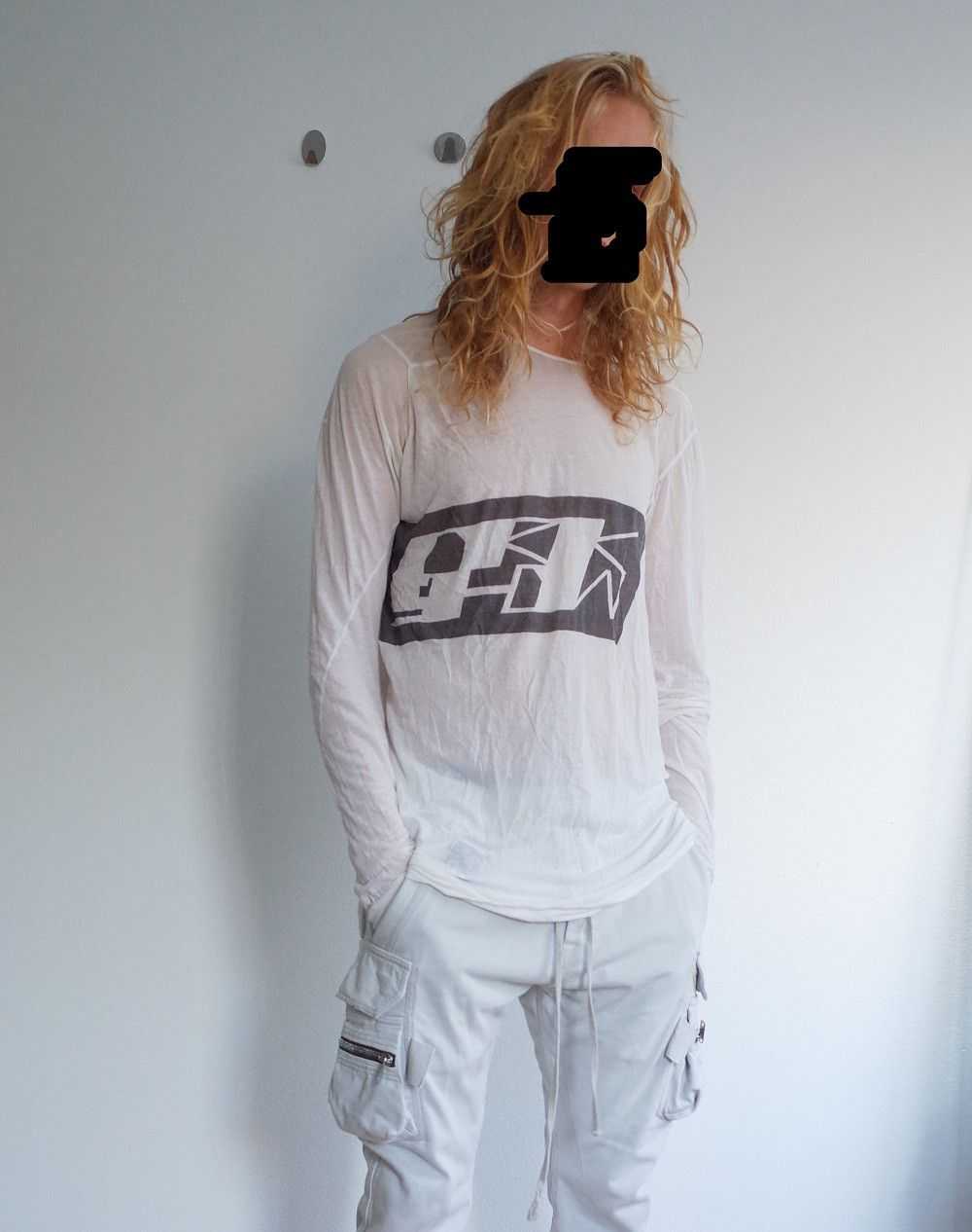 Rick Owens × Rick Owens Drkshdw DRKSHDW LOGO LS F… - image 1