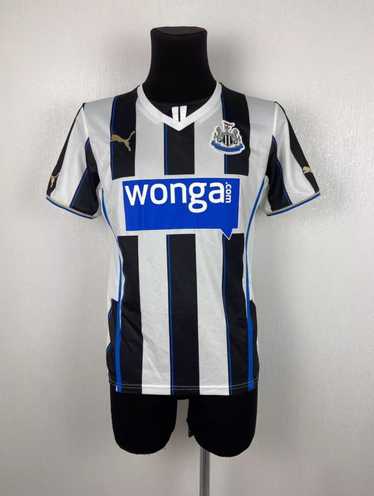 Puma Men's FC Newcastle popular United Magpies Home 2010/2011 Soccer Jersey Size Medium