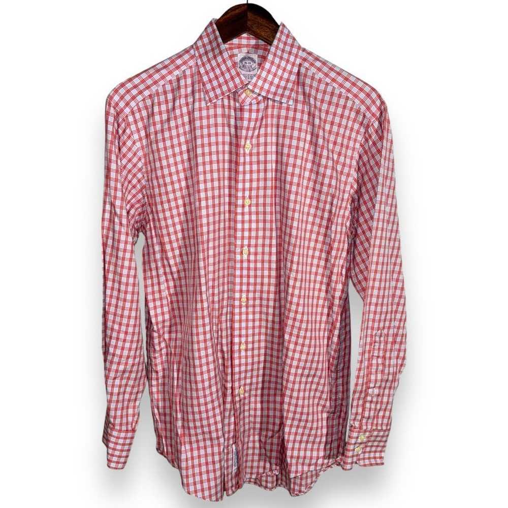 Brooks Brothers Brooks Brothers Red Check Made in… - image 1