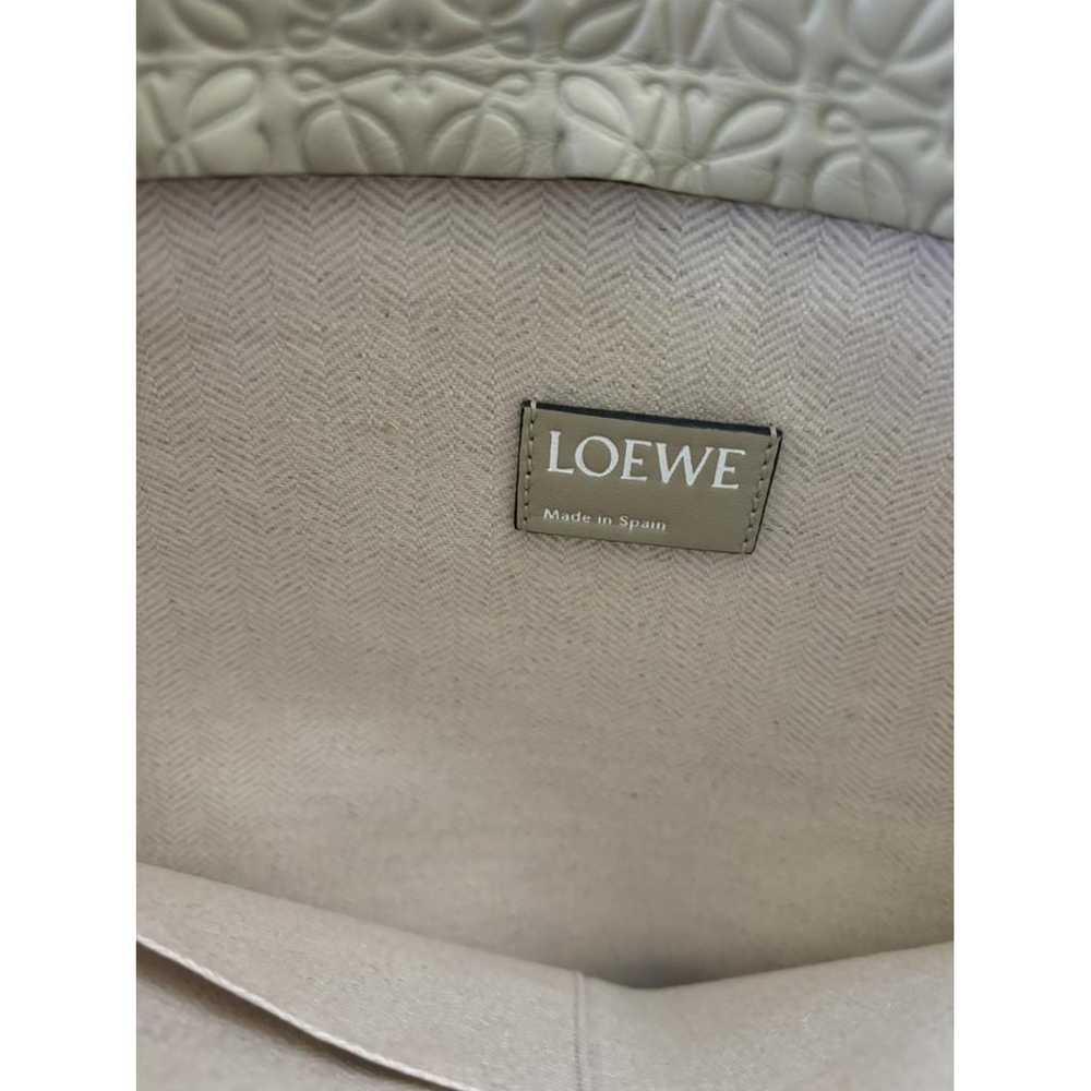 Loewe T Pouch leather clutch bag - image 3