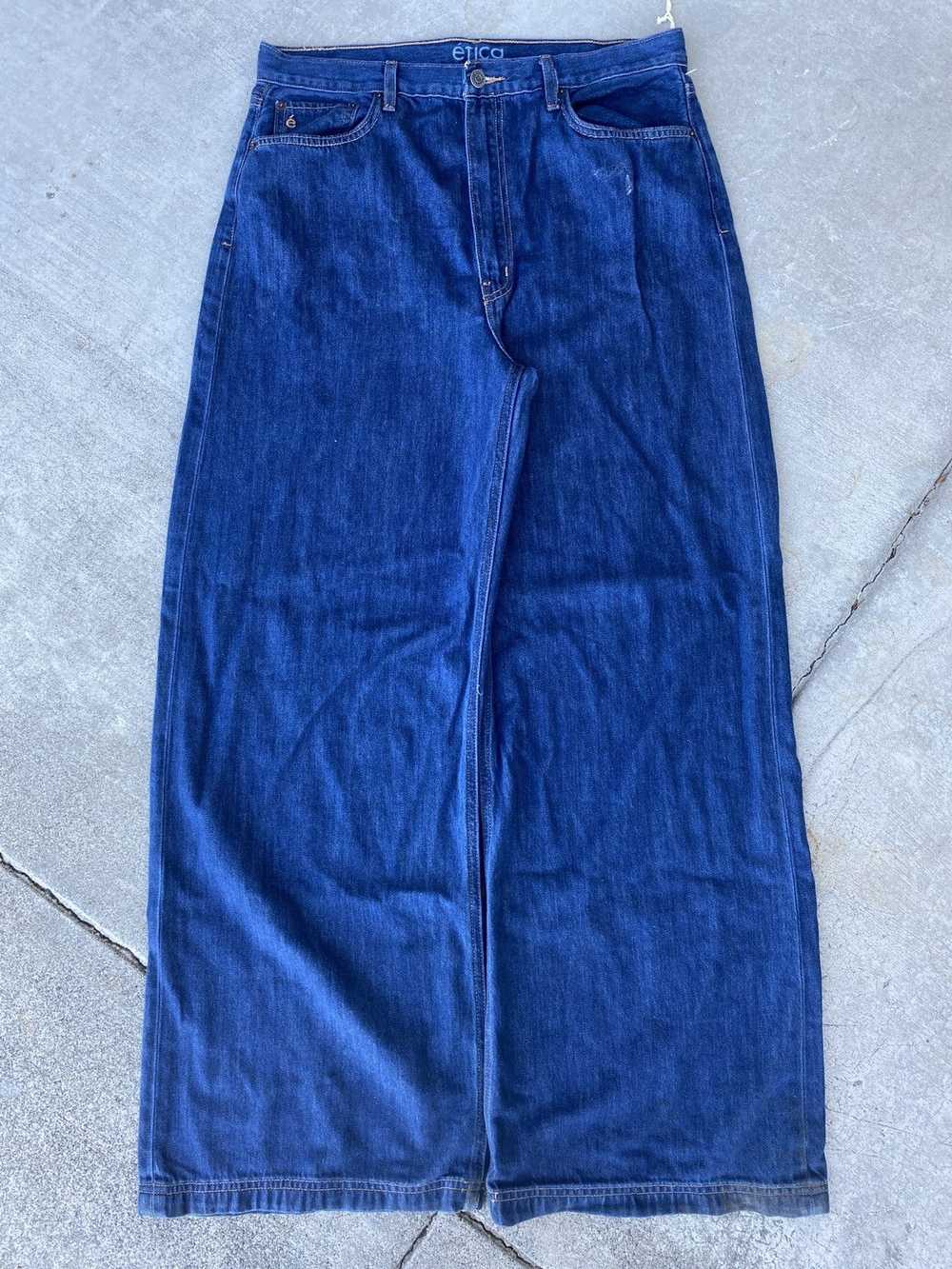 Jnco Men’s Super Baggy Wide Leg Jeans - image 4