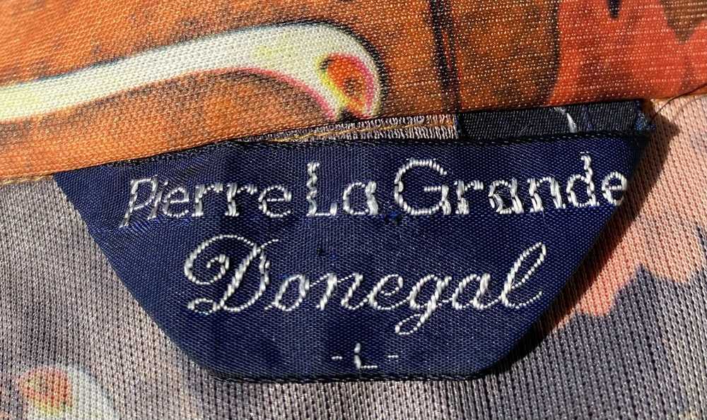 Vintage 70s Pierre La Grande Donegal Cranes Butto… - image 7