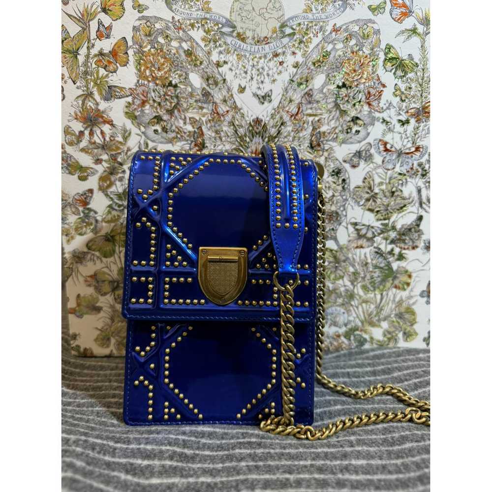 Dior Diorama Vertical leather crossbody bag - image 2