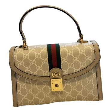 Gucci Ophidia Flap Top Handle vinyl handbag