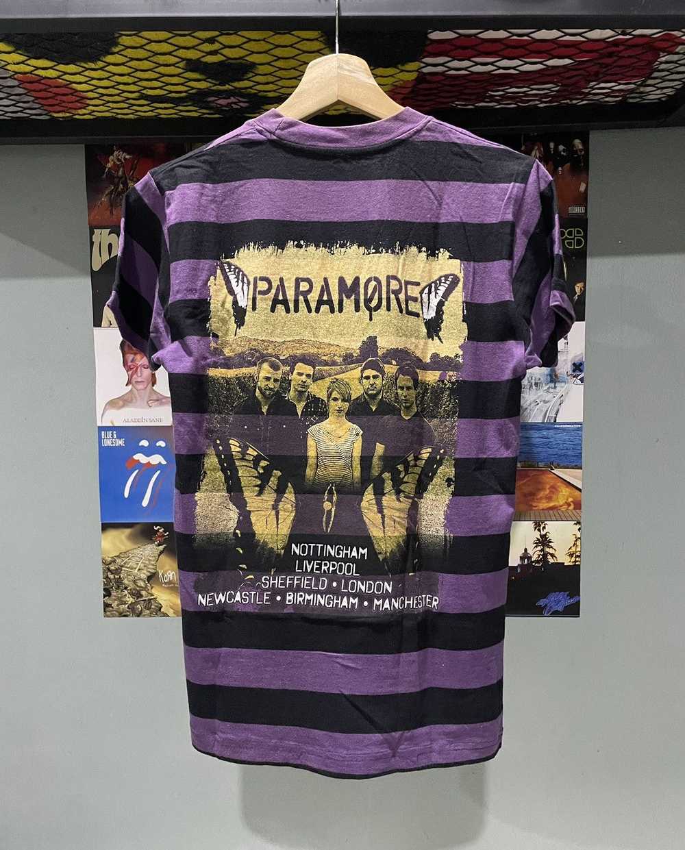 Band Tees × Vintage Vintage Paramore Band Tour Tee - image 4