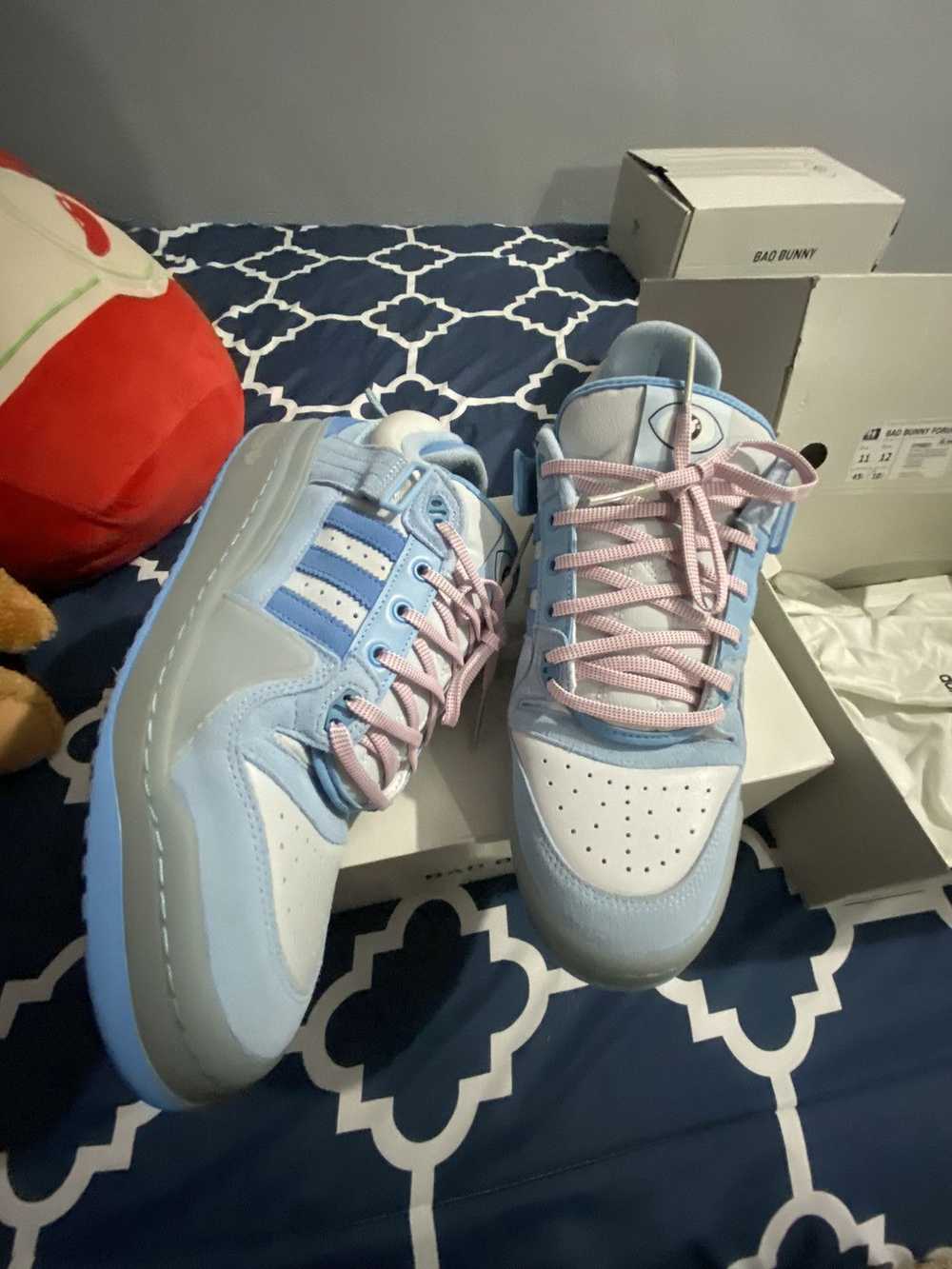 Adidas × Designer × Streetwear Bad Bunny Blue tint - image 8