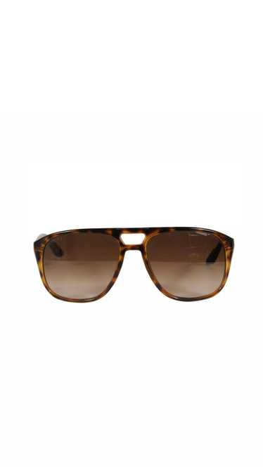 Gucci Wide Sunglasses Brown Tan Havana GG 1018/S S