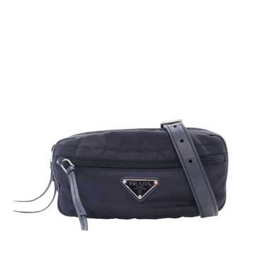 Blue Prada Tessuto Belt Bag - image 1