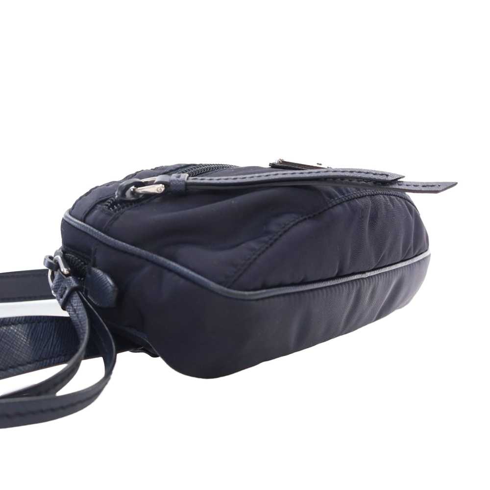 Blue Prada Tessuto Belt Bag - image 5