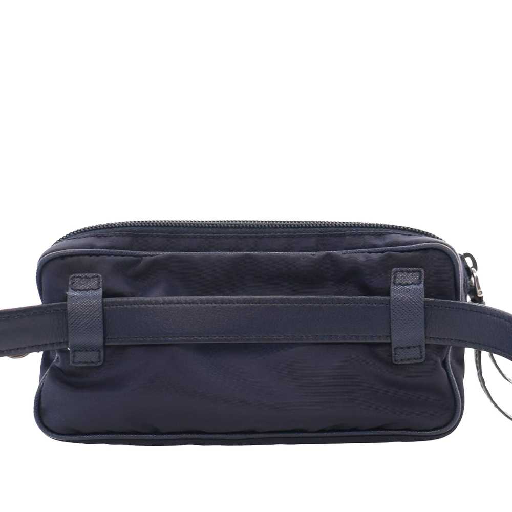 Blue Prada Tessuto Belt Bag - image 7