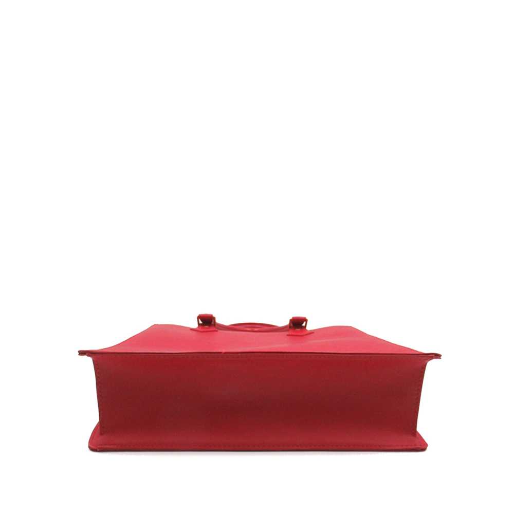 Red Louis Vuitton Epi Sac Plat PM Handbag - image 4