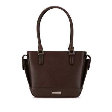 Brown Burberry Leather Handbag