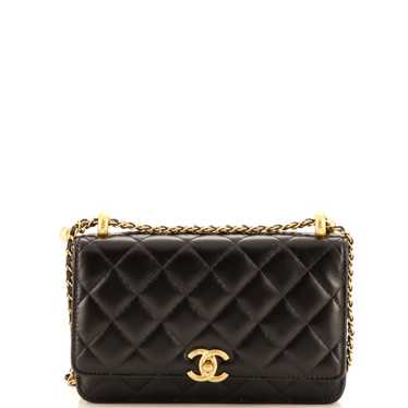 CHANEL Perfect Fit Wallet on Chain Quilted Calfski