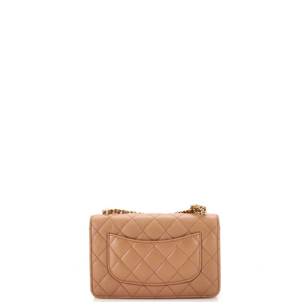 CHANEL Pocket Twins Wallet on Chain Quilted Caviar - image 4