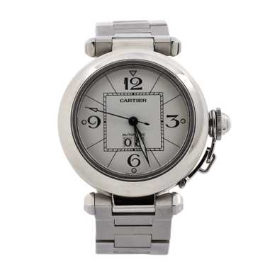 Cartier Pasha C Big Date Automatic Watch (W31055M7