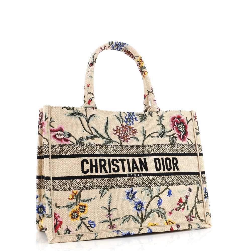 Christian Dior Book Tote Embroidered Canvas Medium - image 2