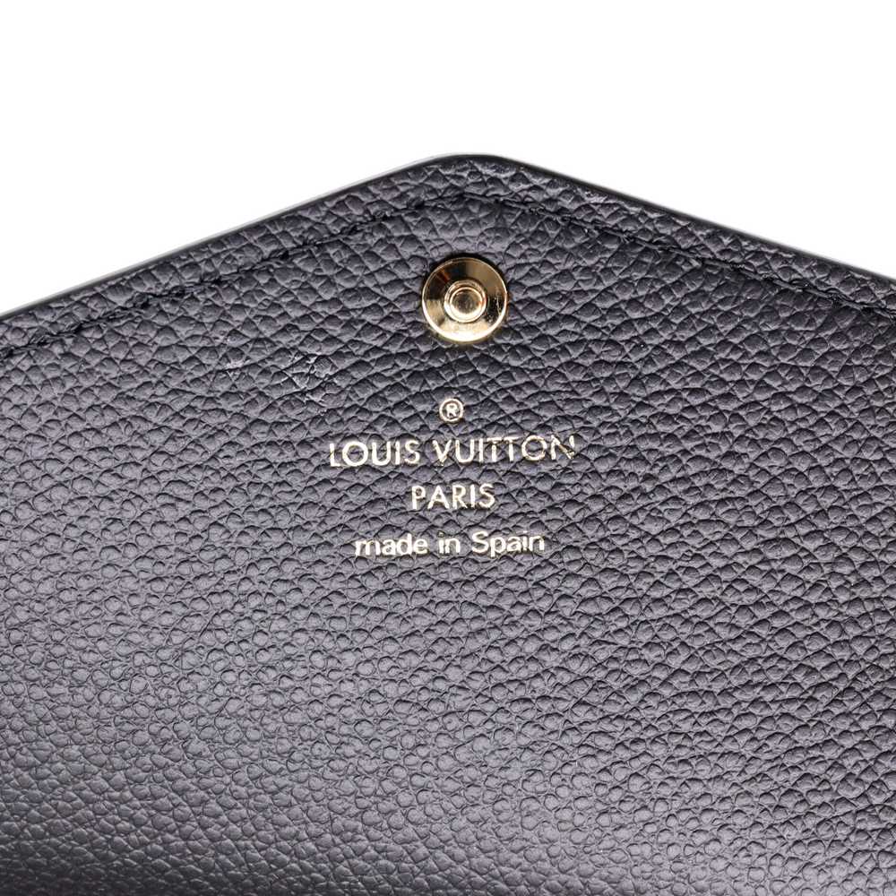 Louis Vuitton Sarah Wallet NM Bicolor Monogram Em… - image 6