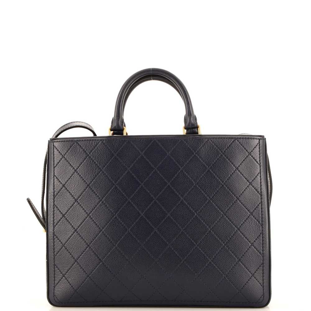 CHANEL So Light Shopping Tote Quilted Caviar Large - image 3