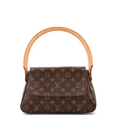 Louis Vuitton Looping Handbag Monogram Canvas Mini