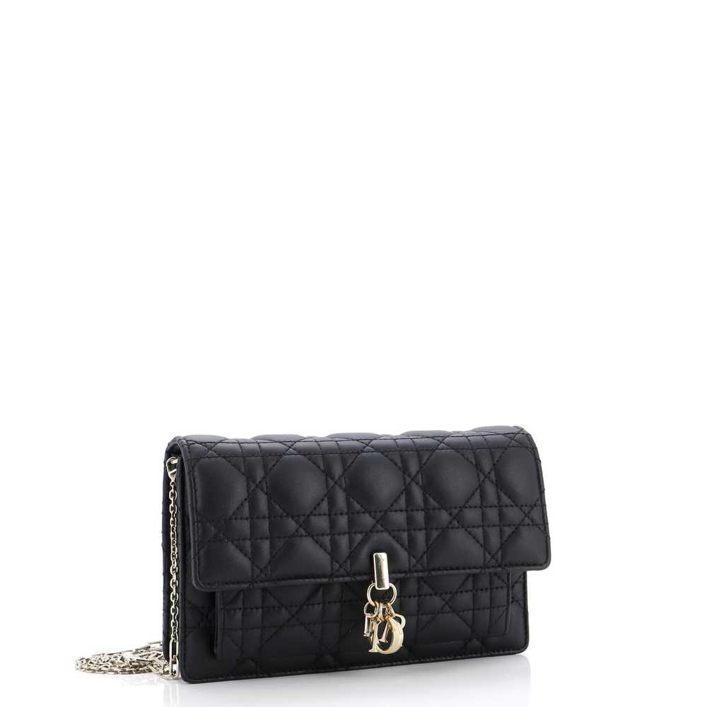 Christian Dior Miss Dior Charms Chain Pouch Canna… - image 2