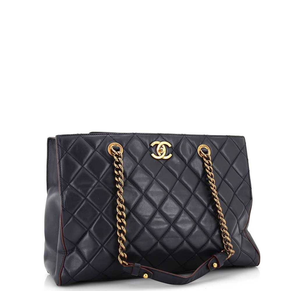 CHANEL Perfect Edge Tote Quilted Leather Large - image 2