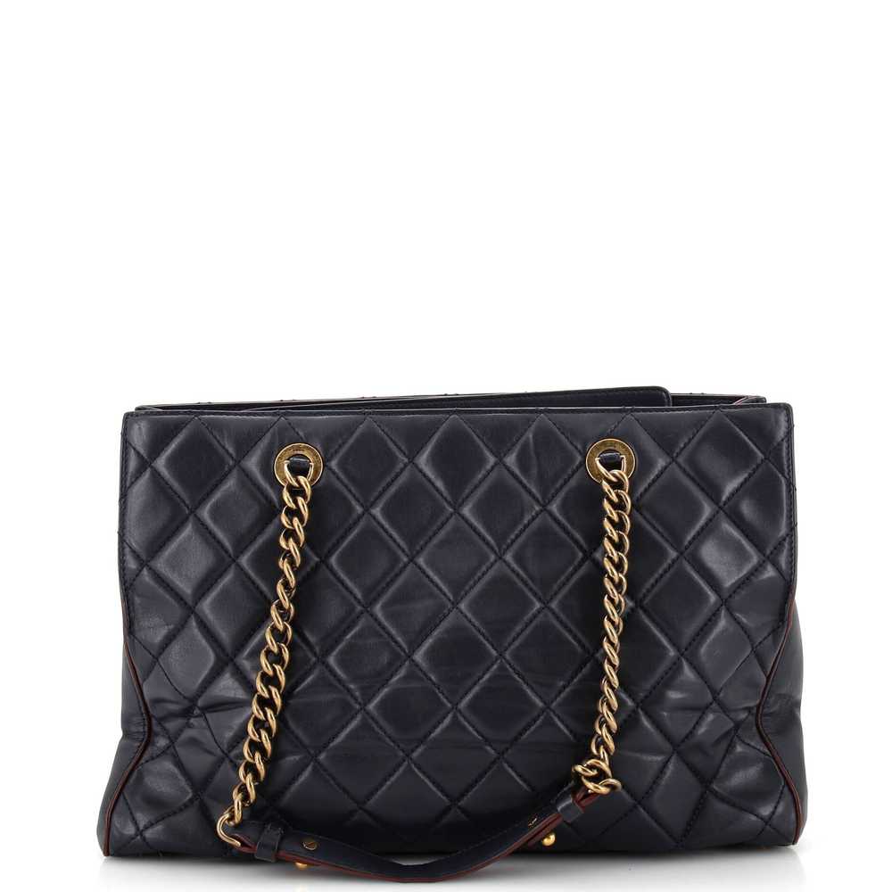 CHANEL Perfect Edge Tote Quilted Leather Large - image 3