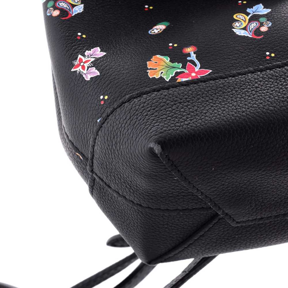 Louis Vuitton Lockme Backpack Floral Printed Leat… - image 6