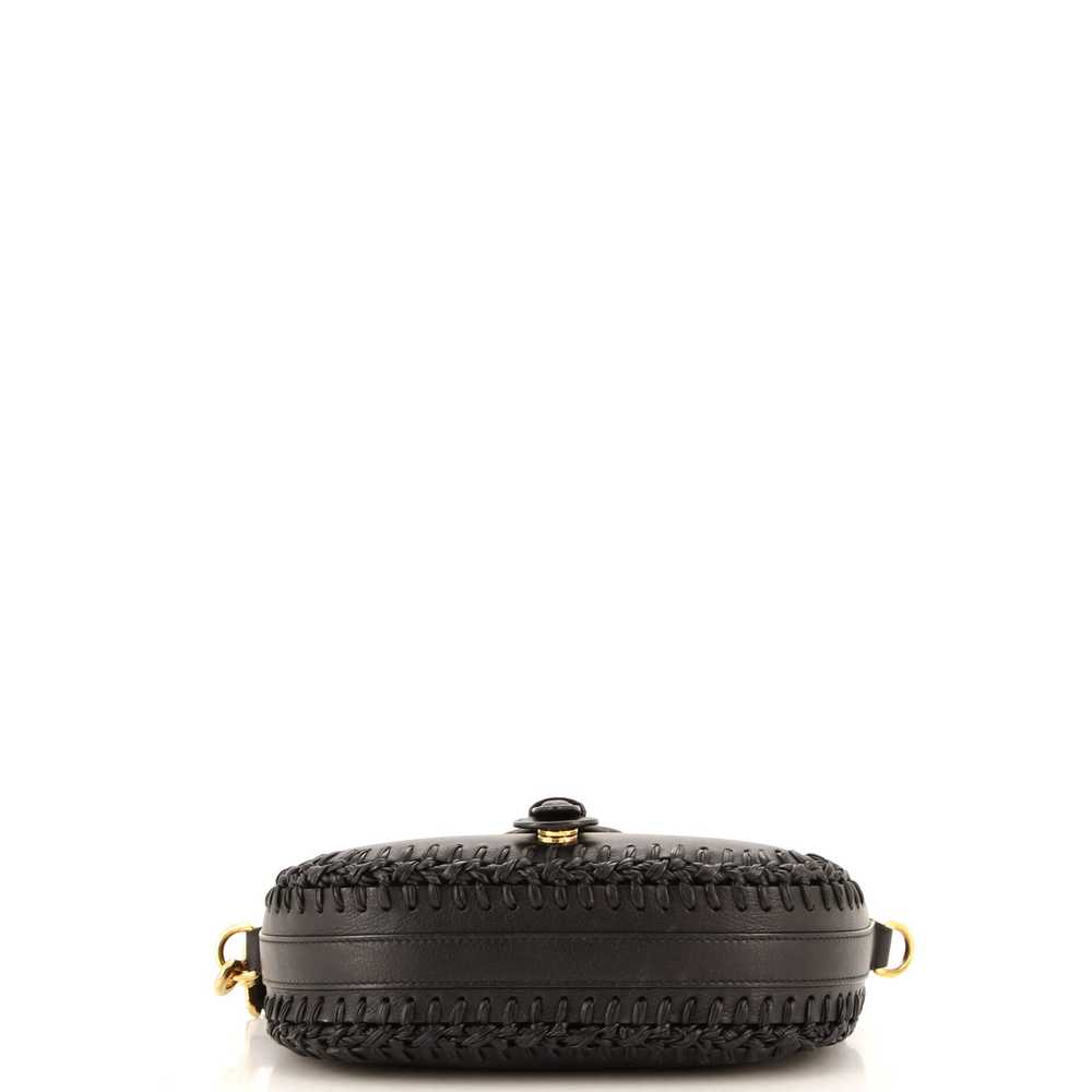 Christian Dior Bobby Flap Bag Whipstitch Leather … - image 4