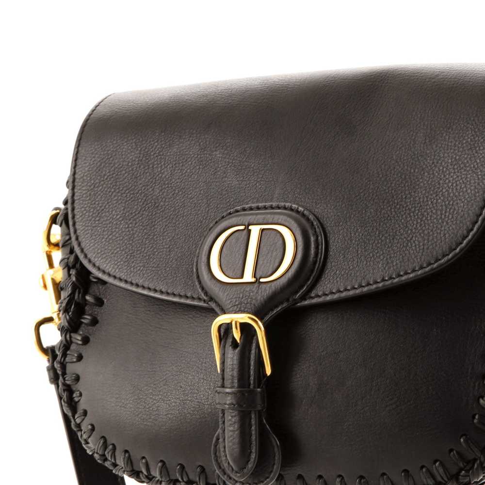 Christian Dior Bobby Flap Bag Whipstitch Leather … - image 6