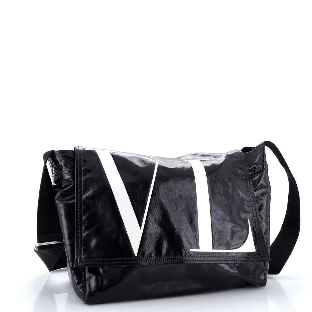 VALENTINO GARAVANI VLTN Flap Messenger Bag Coated… - image 2