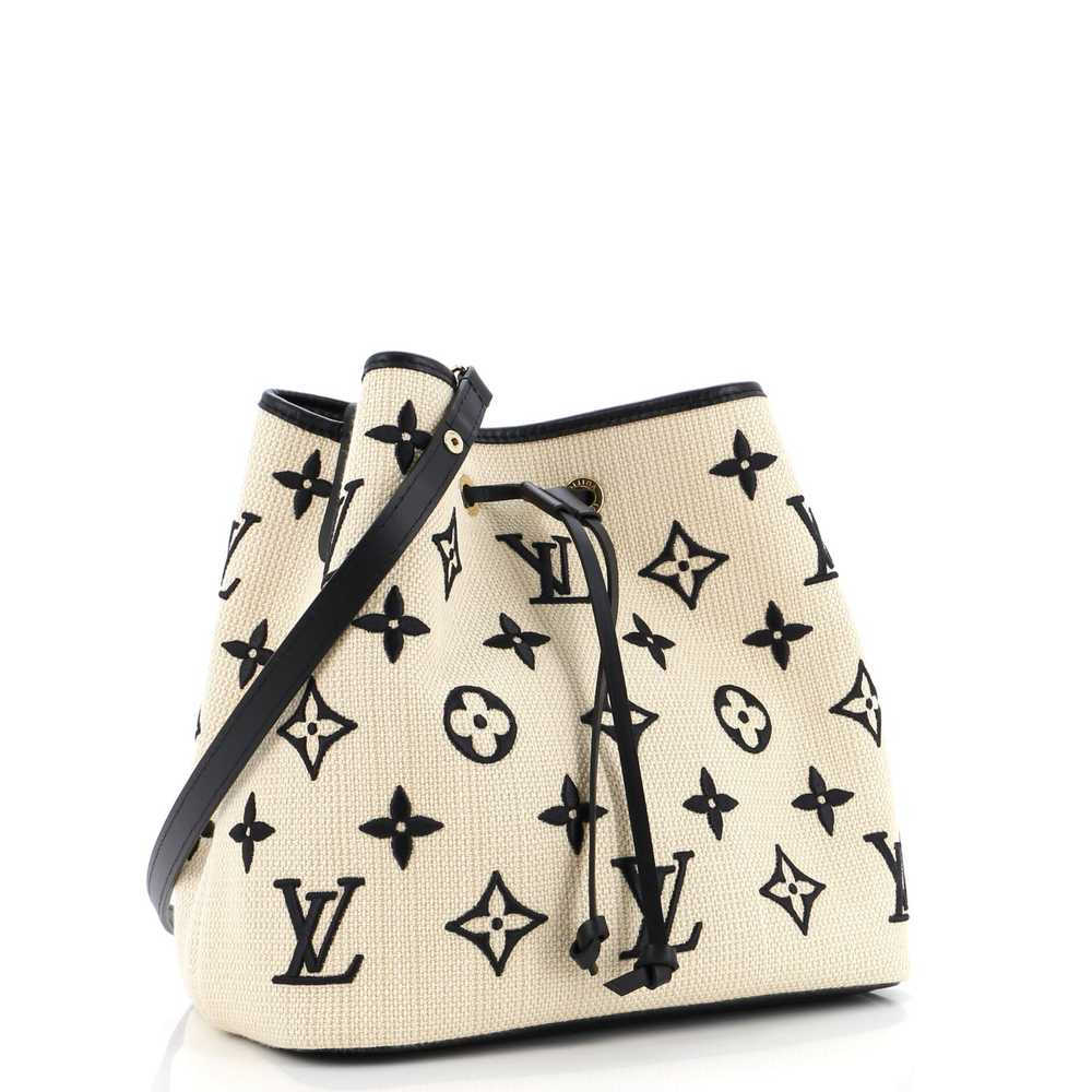 Louis Vuitton NeoNoe Handbag Monogram Giant Embro… - image 2