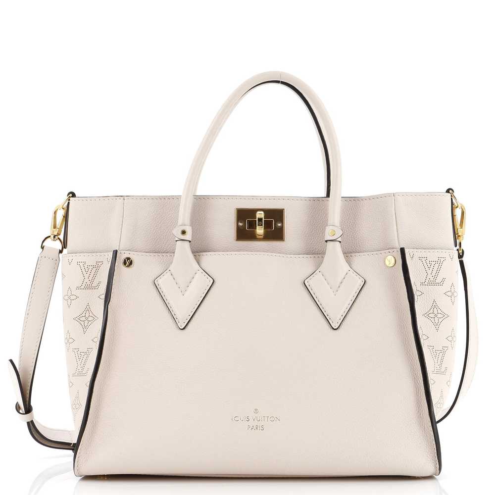 Louis Vuitton On My Side Tote Mahina Leather MM - image 1