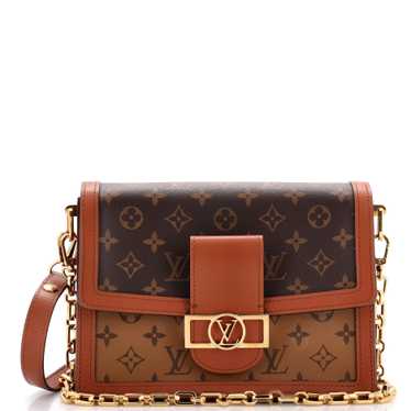 Louis Vuitton Dauphine Shoulder Bag Reverse Monog… - image 1