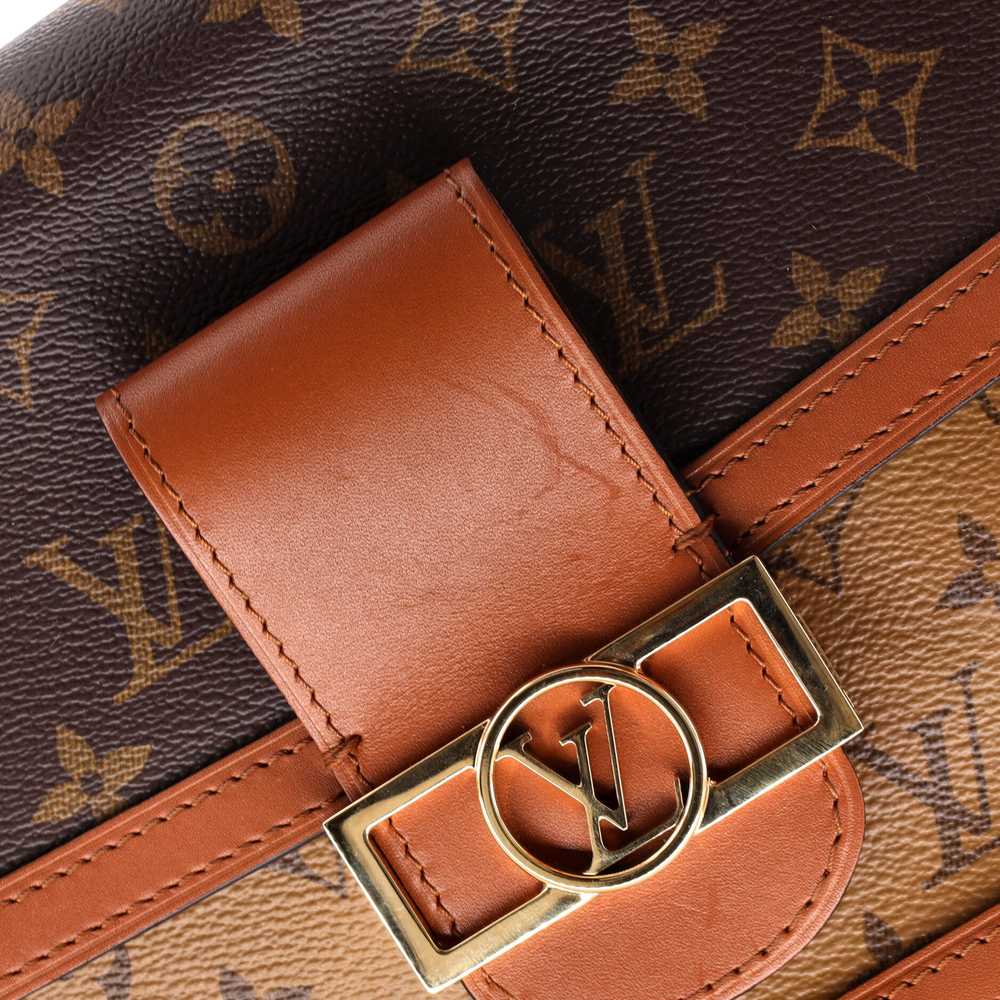 Louis Vuitton Dauphine Shoulder Bag Reverse Monog… - image 7