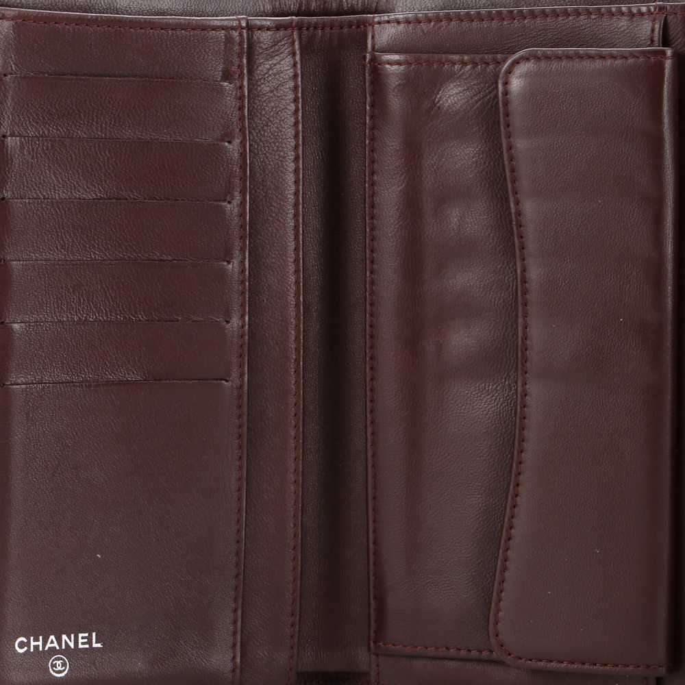 CHANEL L-Flap Wallet Quilted Lambskin Long - image 5