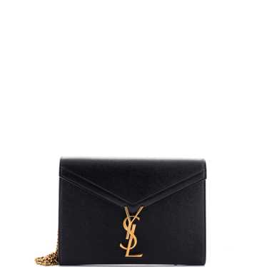 Saint Laurent Uptown Chain Wallet Leather