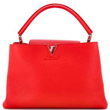 Louis Vuitton Capucines Bag Leather GM